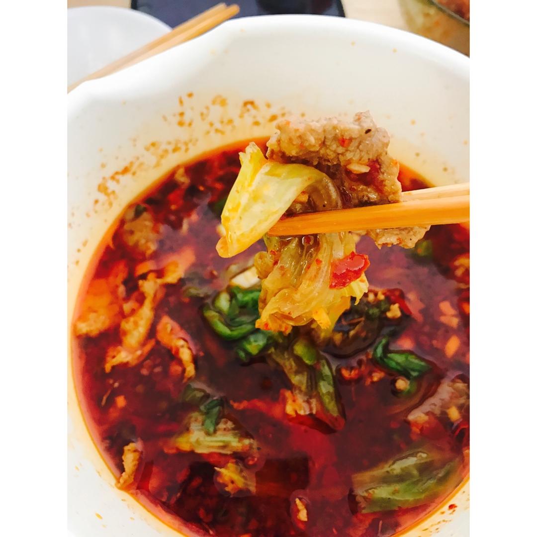 水煮肉片（吃不够的下饭菜）