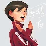 无头脑的美丽女人