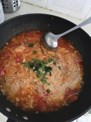 西红柿挂面汤的做法 步骤8