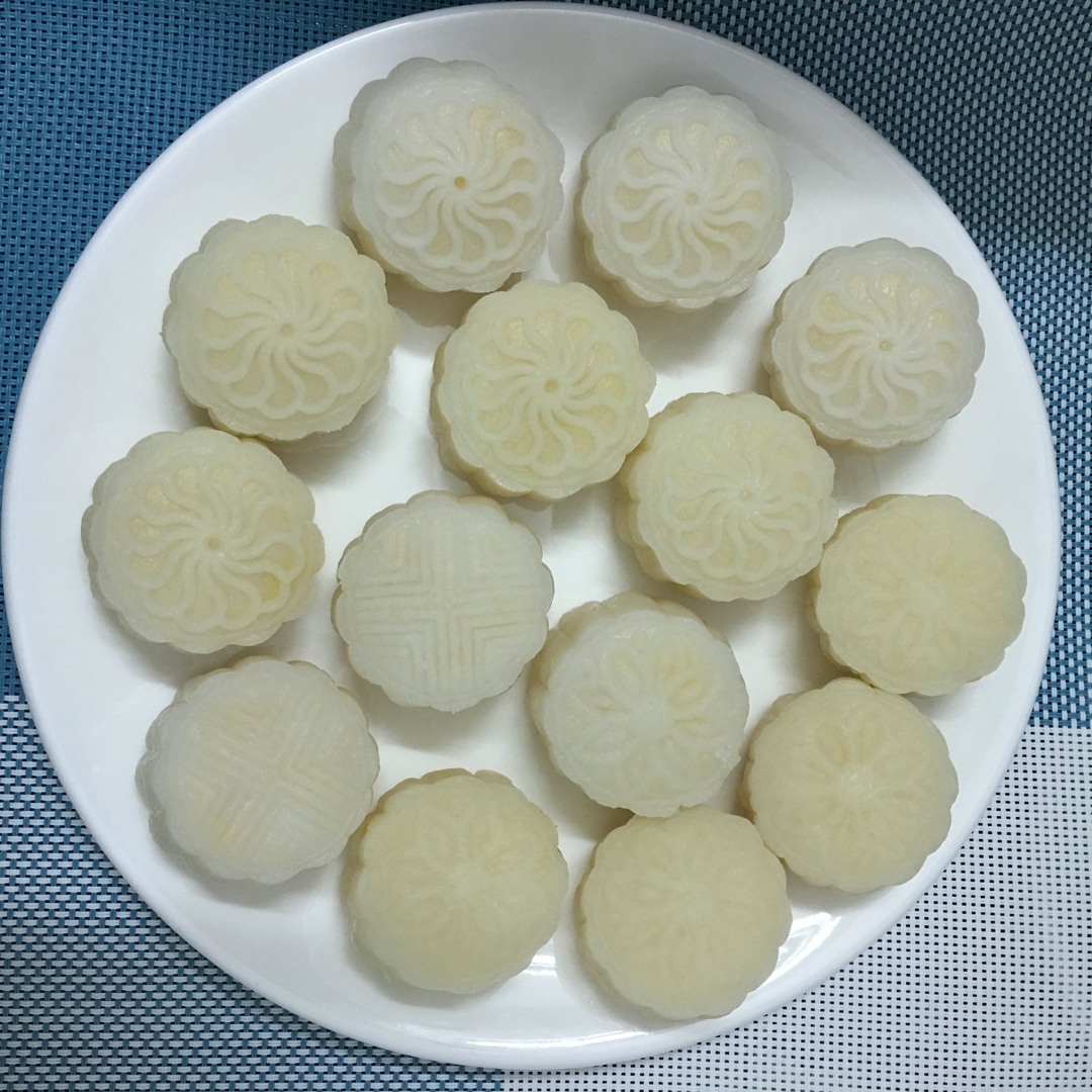 榴莲冰皮月饼