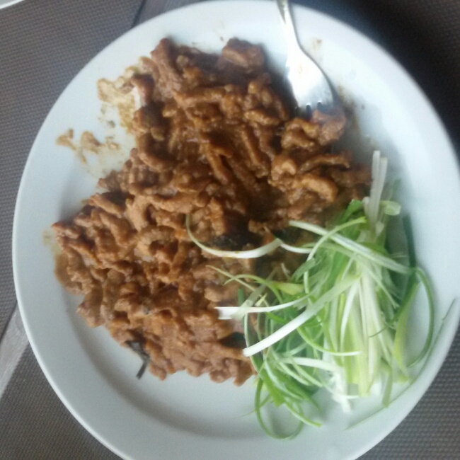 京酱肉丝