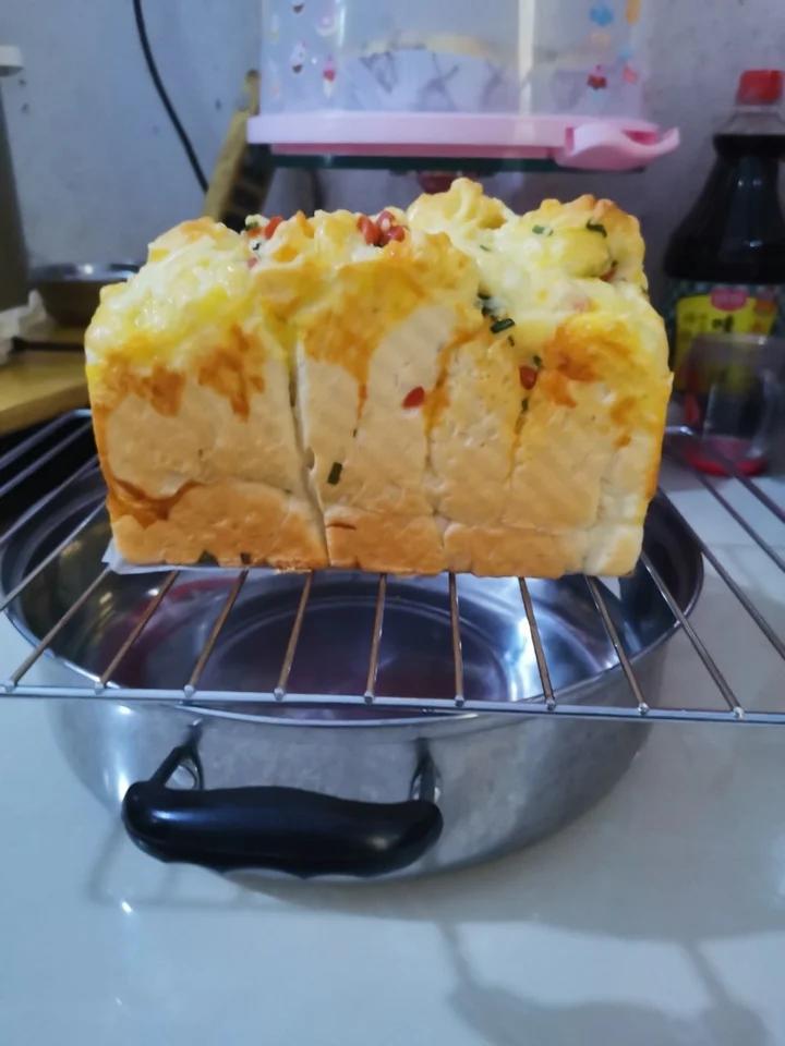 肉松香葱吐司（四种整形手法）