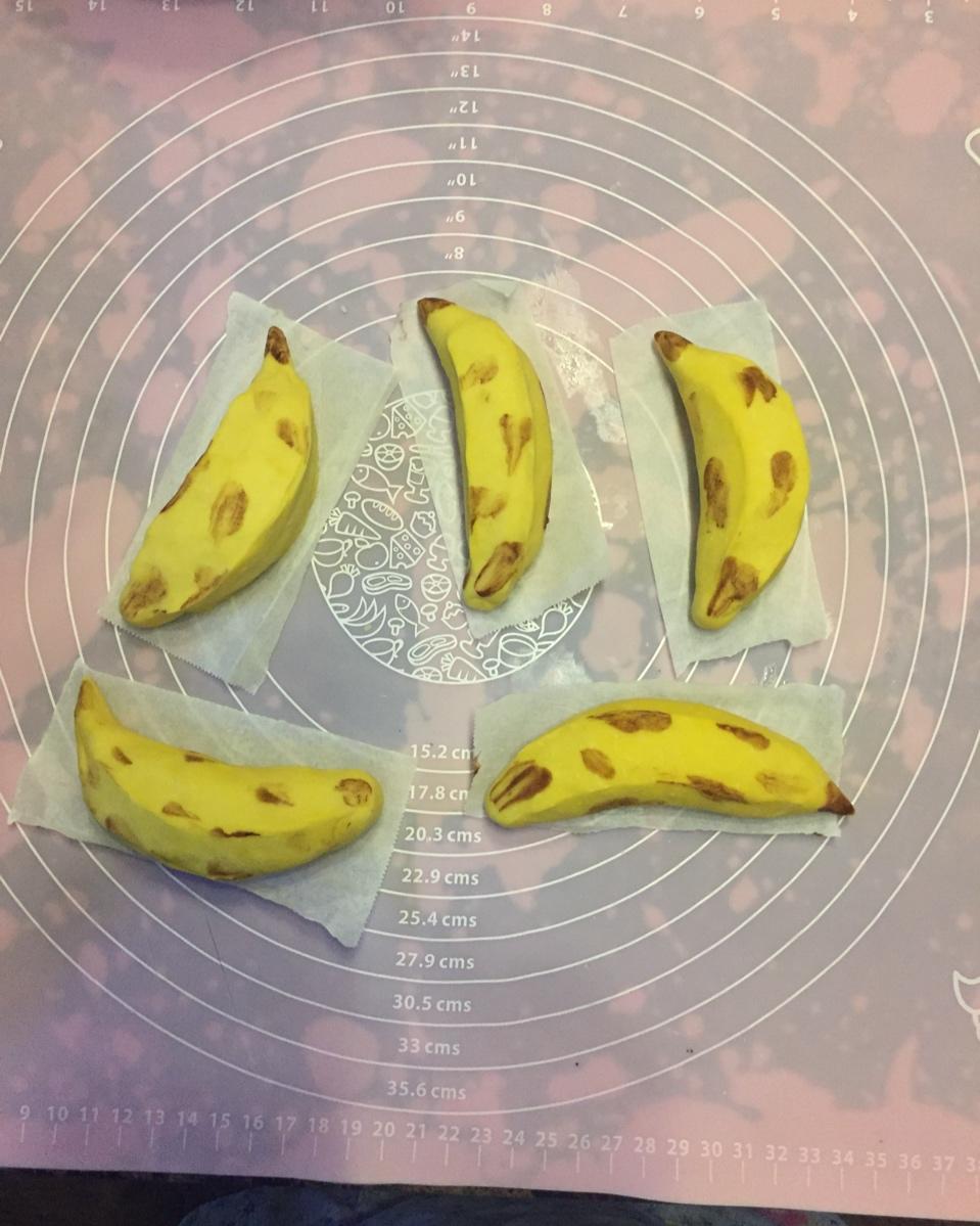 卡通馒头-象形香蕉馒头