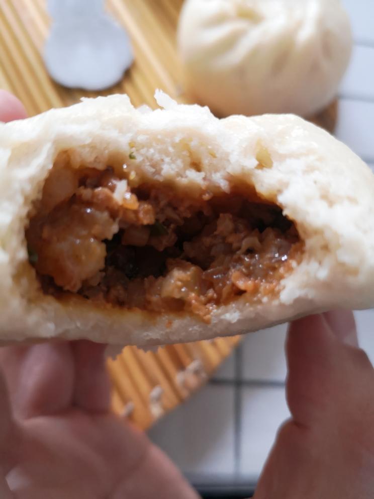 味道炸裂的酱肉包，再也不用买包子了