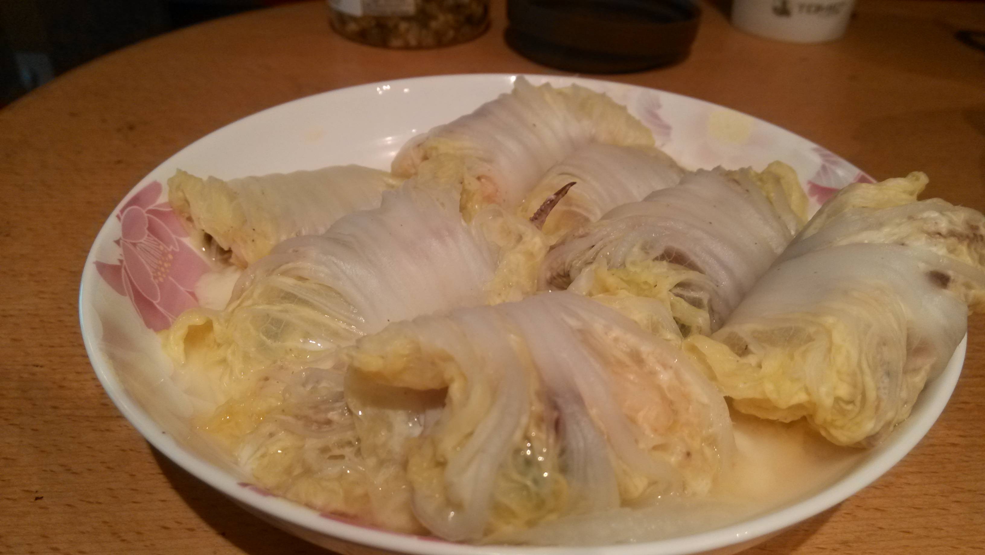 海鲜白菜卷