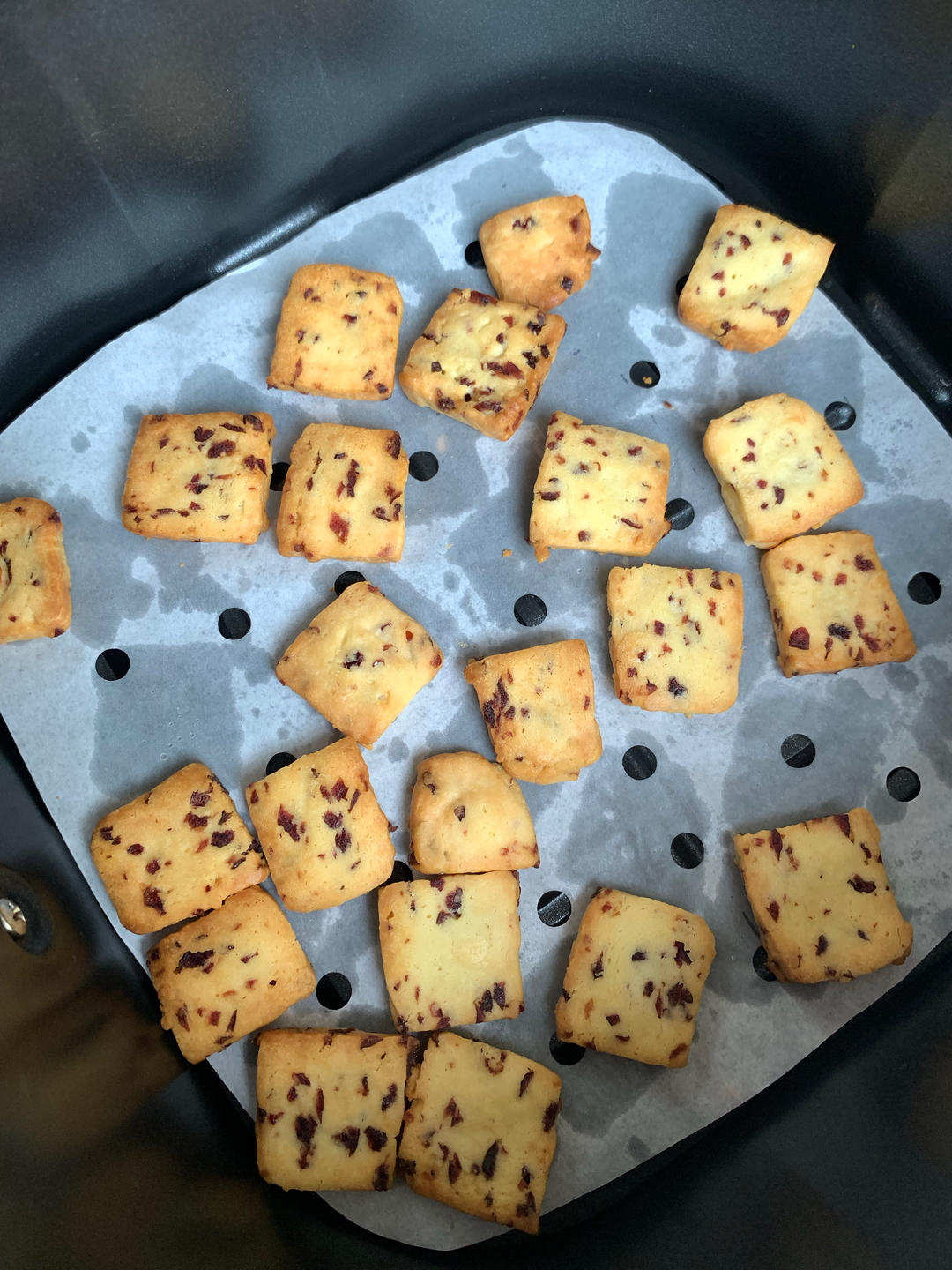 满屋子飘香！空气炸锅做饼干，真的很简单