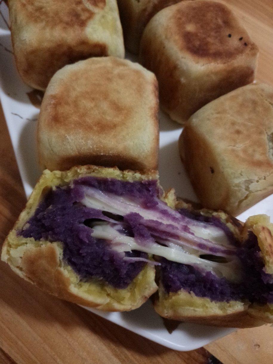 【爆浆紫薯仙豆糕】