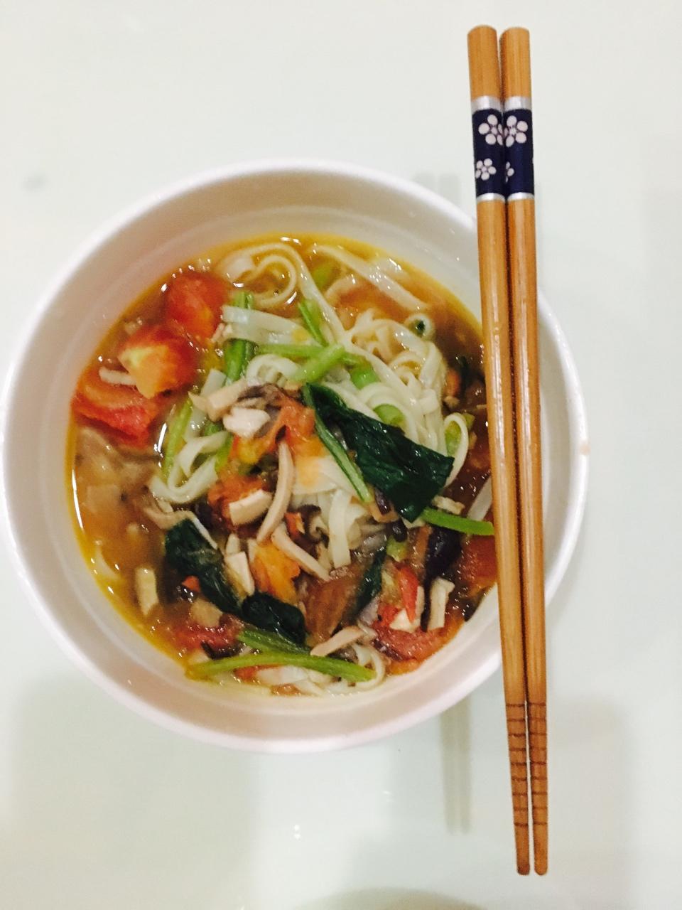 快手挂面荷包蛋---懒人版