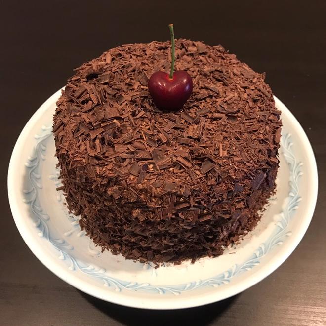 黑森林蛋糕6寸（新手零失败）的做法
