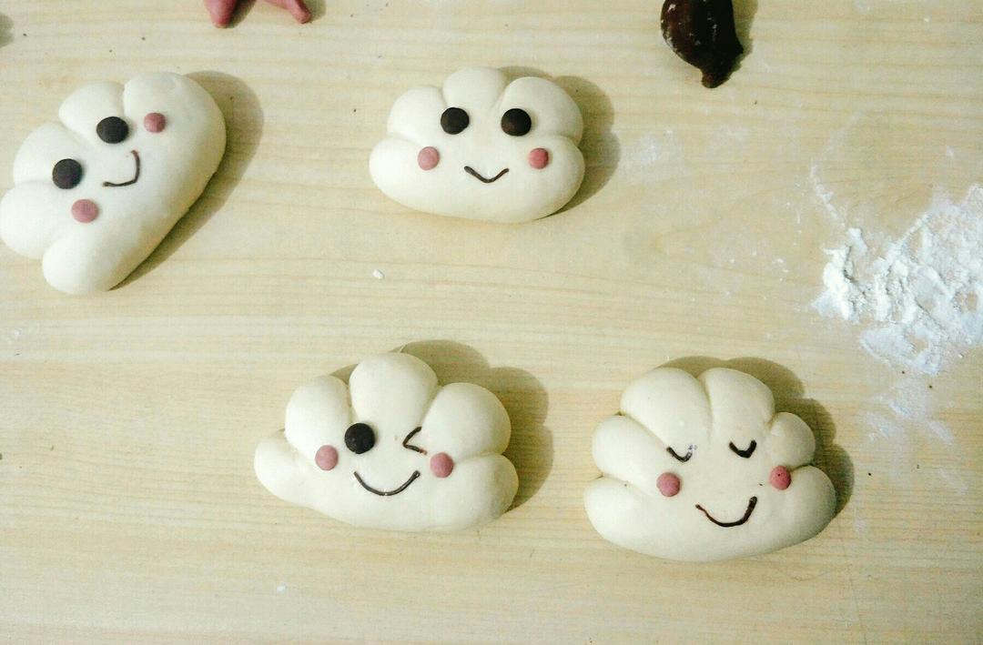 《Tinrry+》美姬老师教你做可爱云朵造型馒头