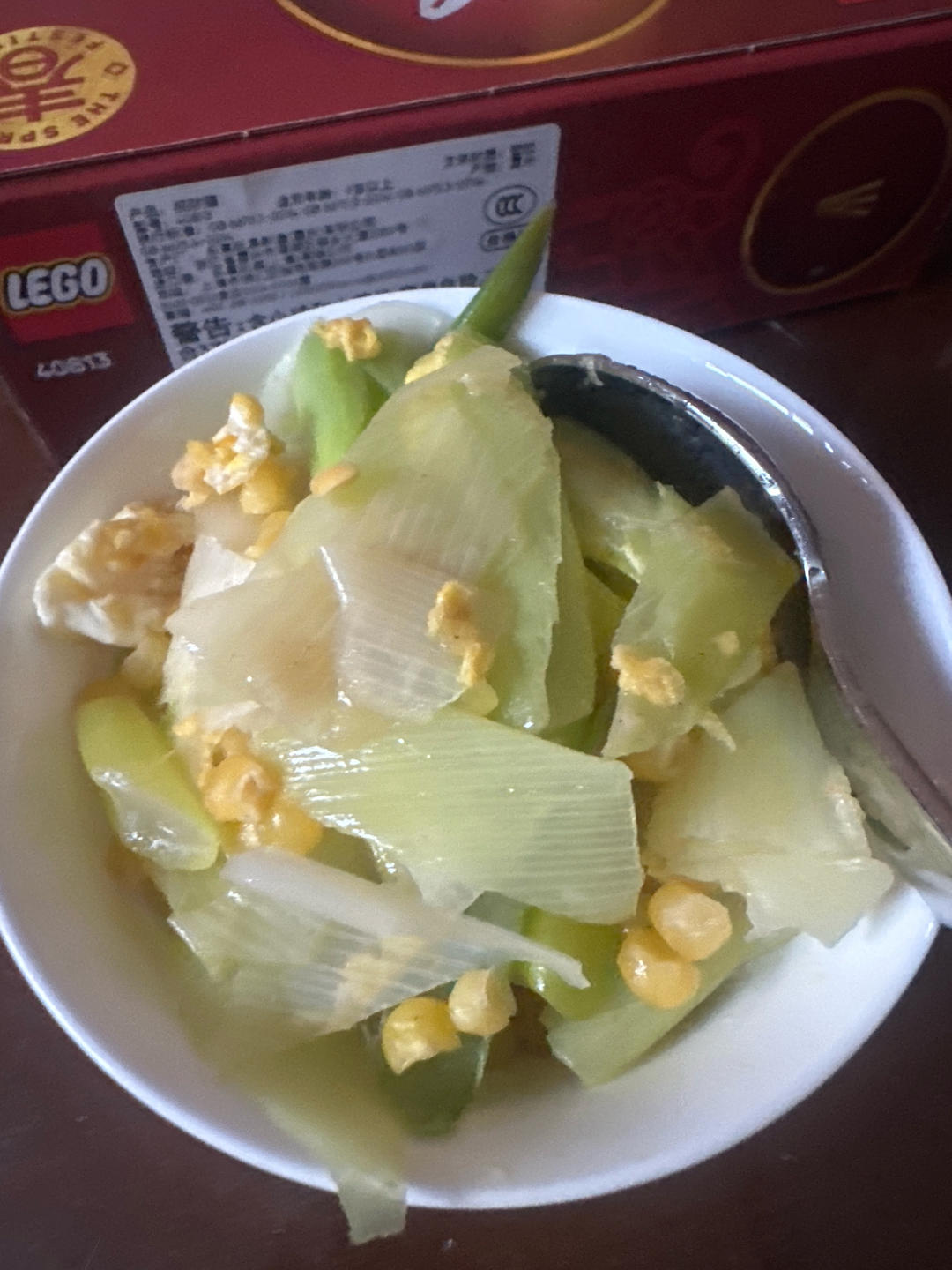 东北的大葱炒蛋