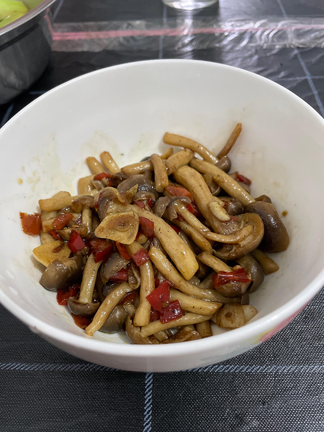 素炒蟹味菇