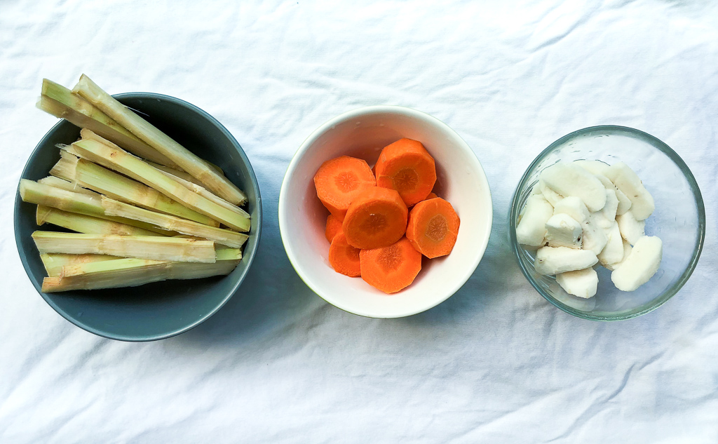 凉茶界的清流-竹蔗胡萝卜马蹄水（广东人夏天最爱）的做法