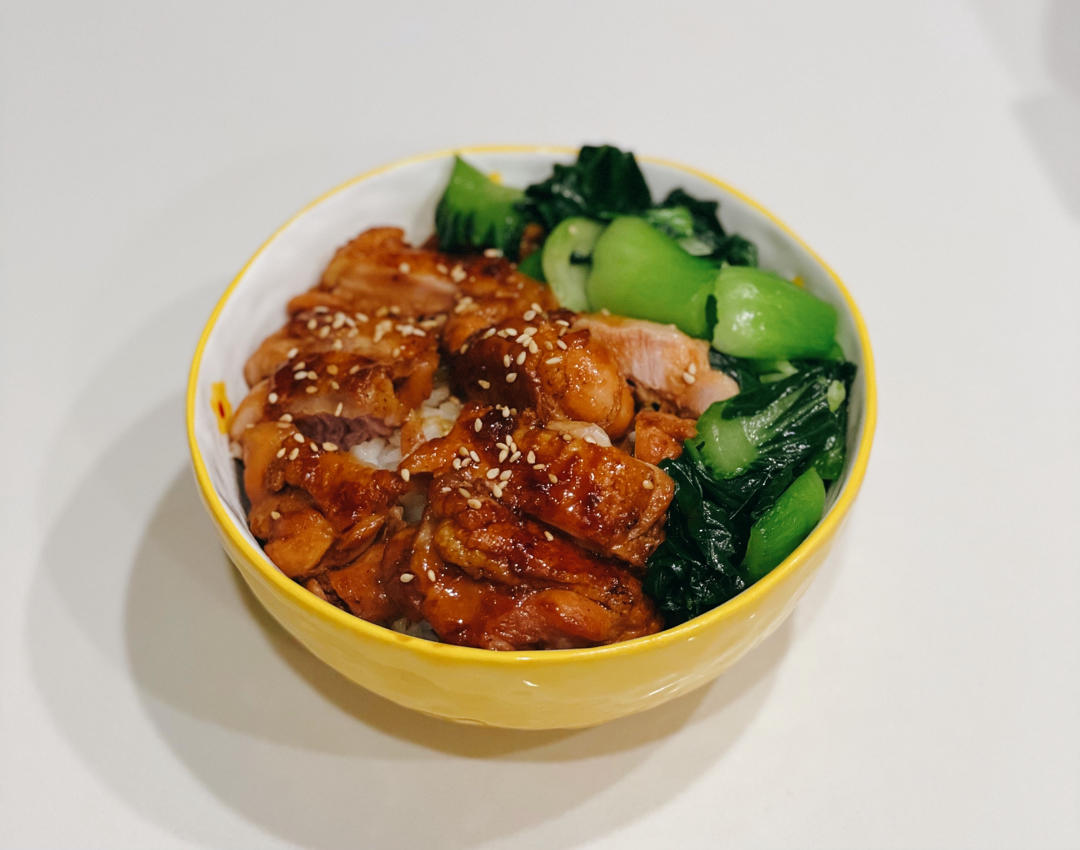 超美味的照烧鸡排饭