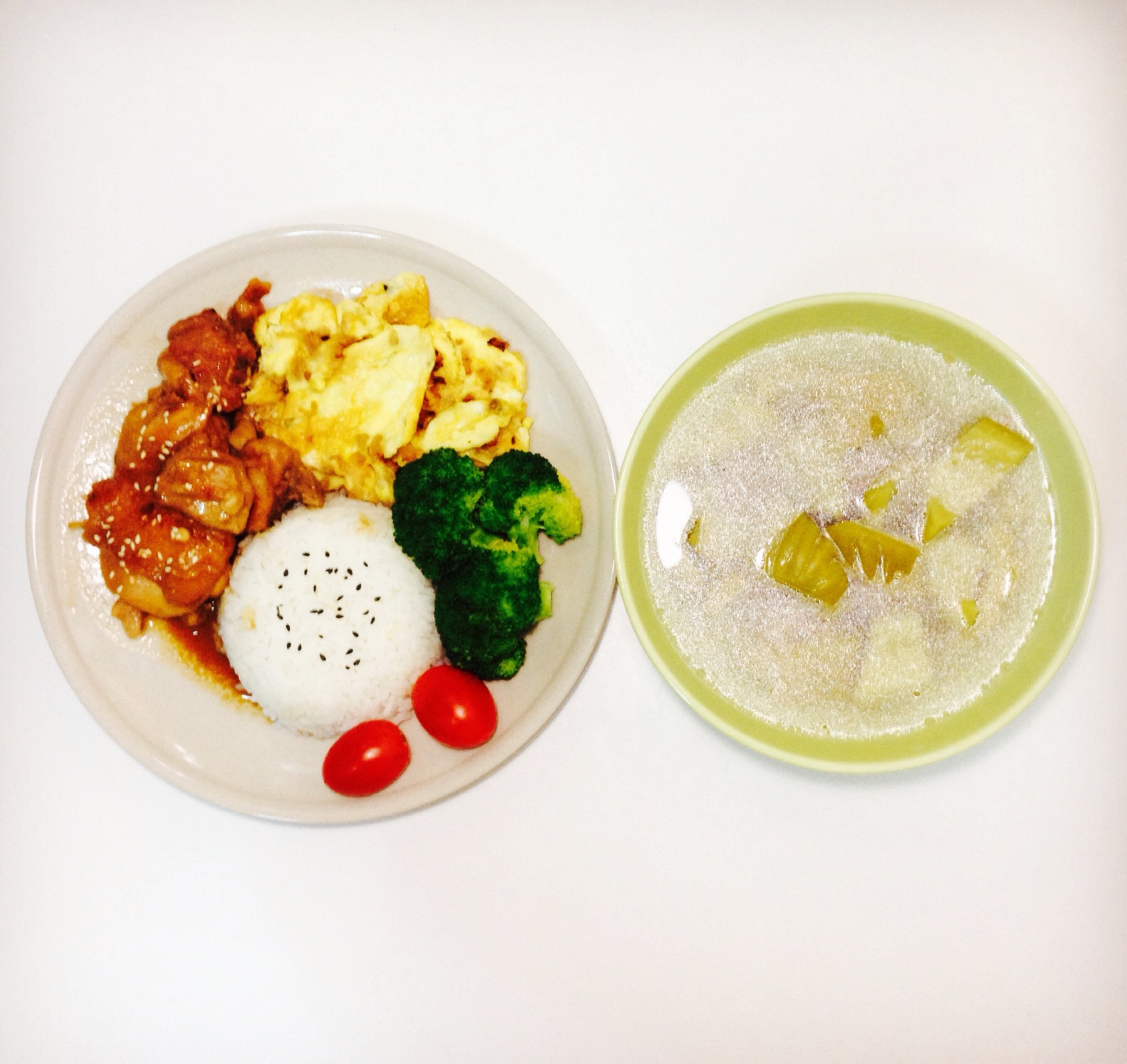 一个人吃饭