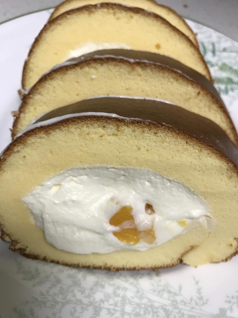 原味基础蛋糕卷(小五卷)