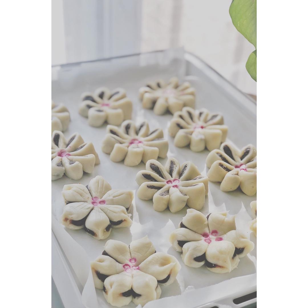 枣花酥，枣泥菊花酥