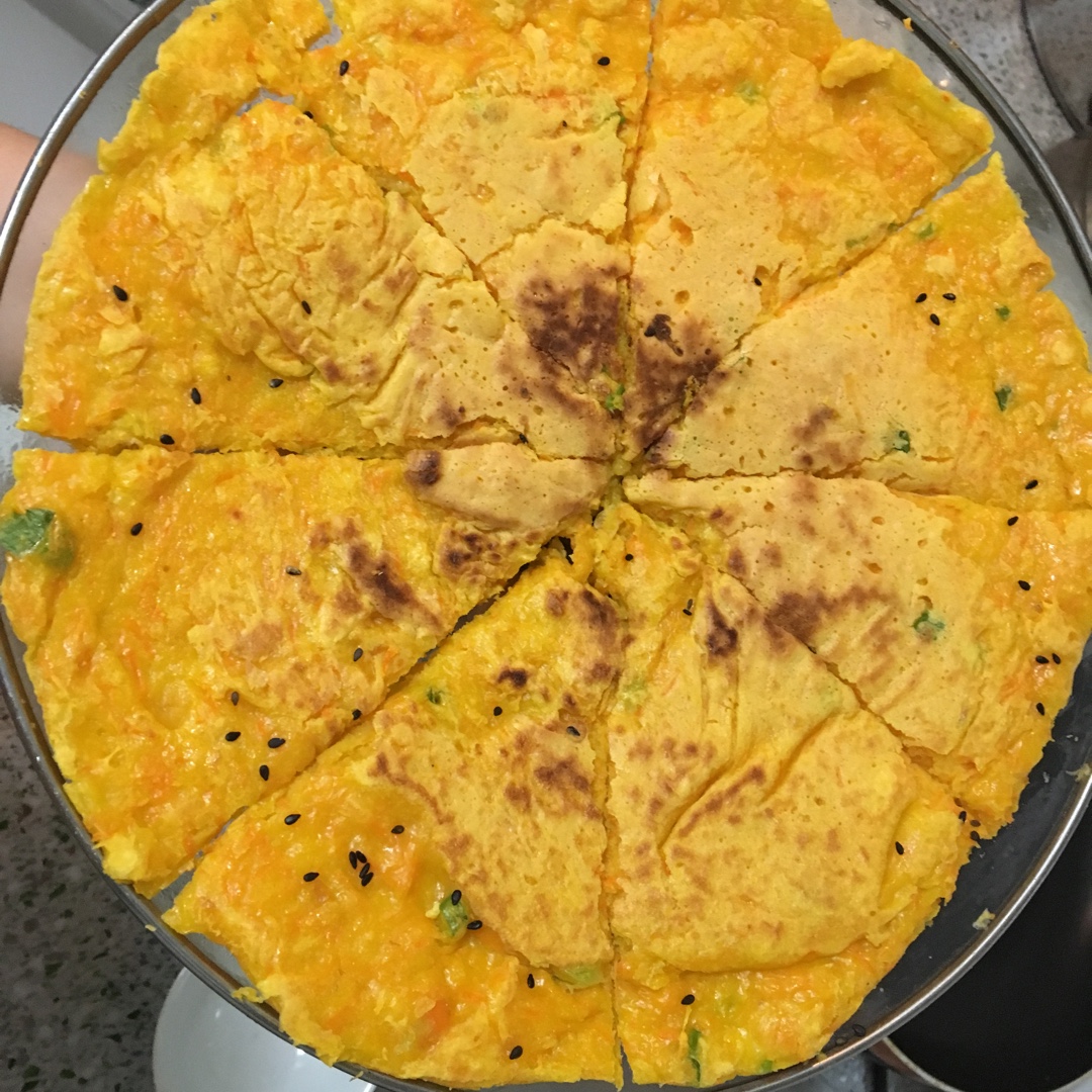营养早餐—胡萝卜饼