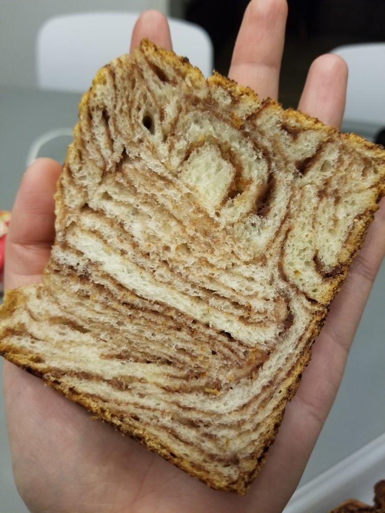 豆沙大理石吐司
