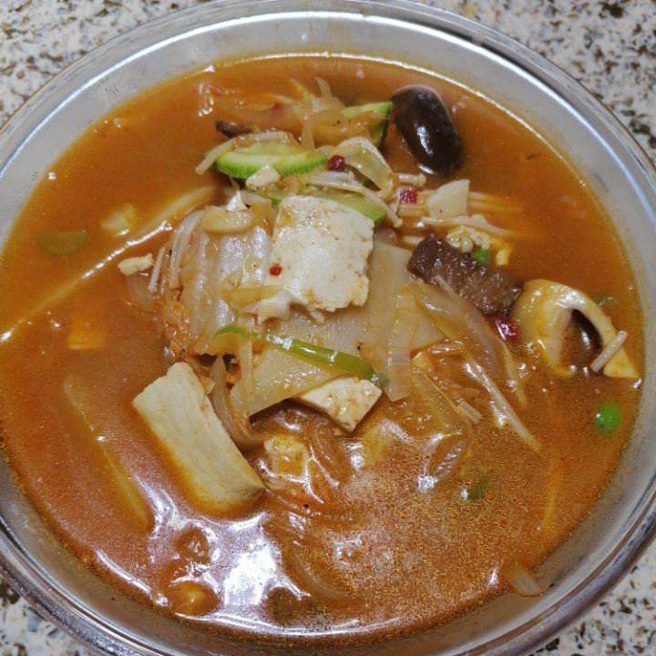 冬日治愈—泡菜豆腐汤