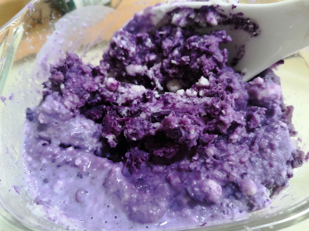 无糖紫薯芋泥馅的做法