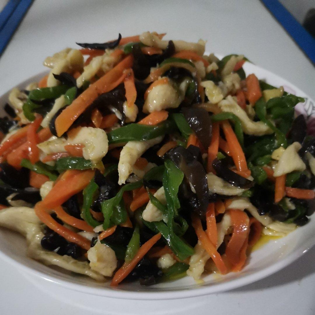 鱼香鸡肉丝