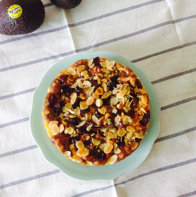 蔓越莓苹果重芝士蛋糕--软绵