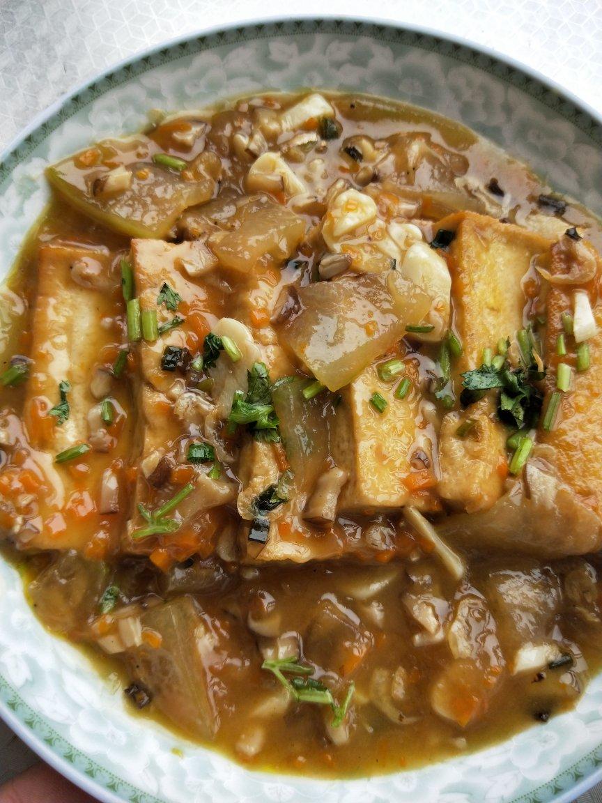 糖醋脆皮豆腐