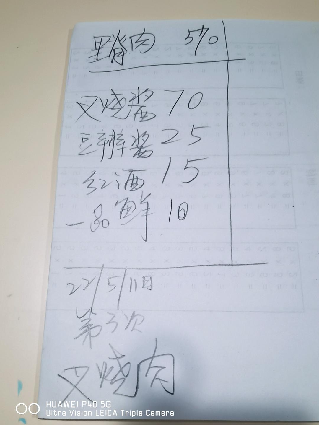 蜜汁叉烧肉（烤箱版）