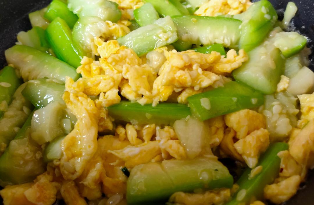 丝瓜炒鸡蛋5分钟夏日防暑快炒的全部作品