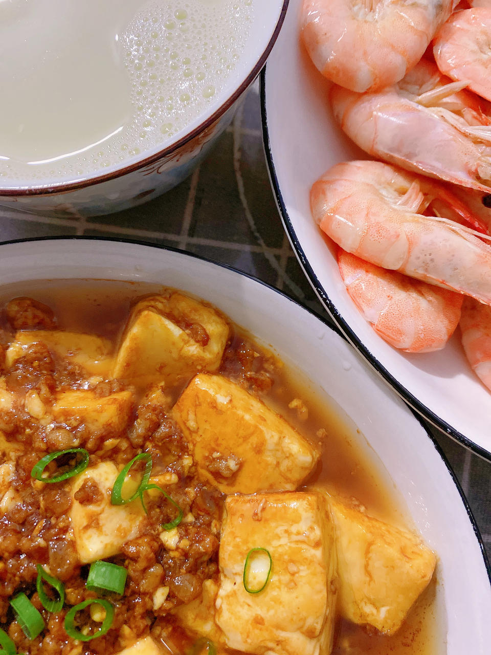 肉末内酯豆腐