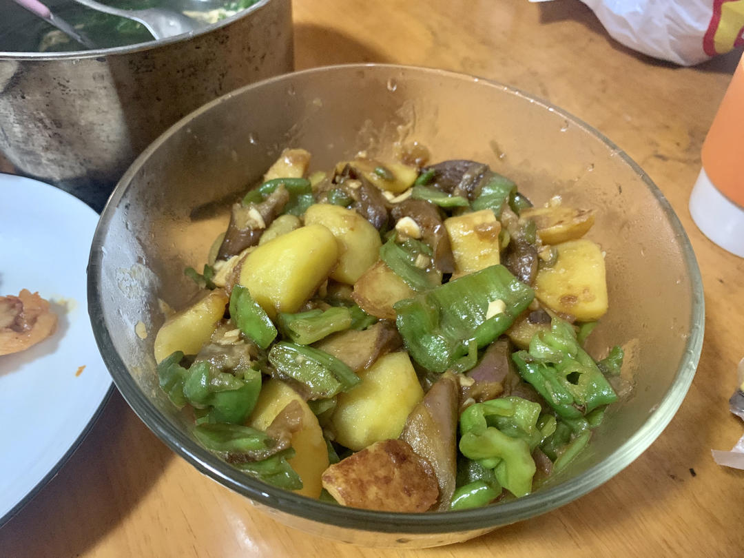 极简少油地三鲜