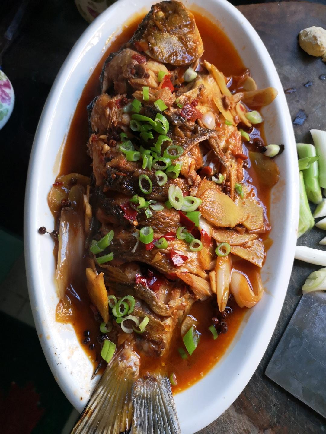 家常红烧鱼