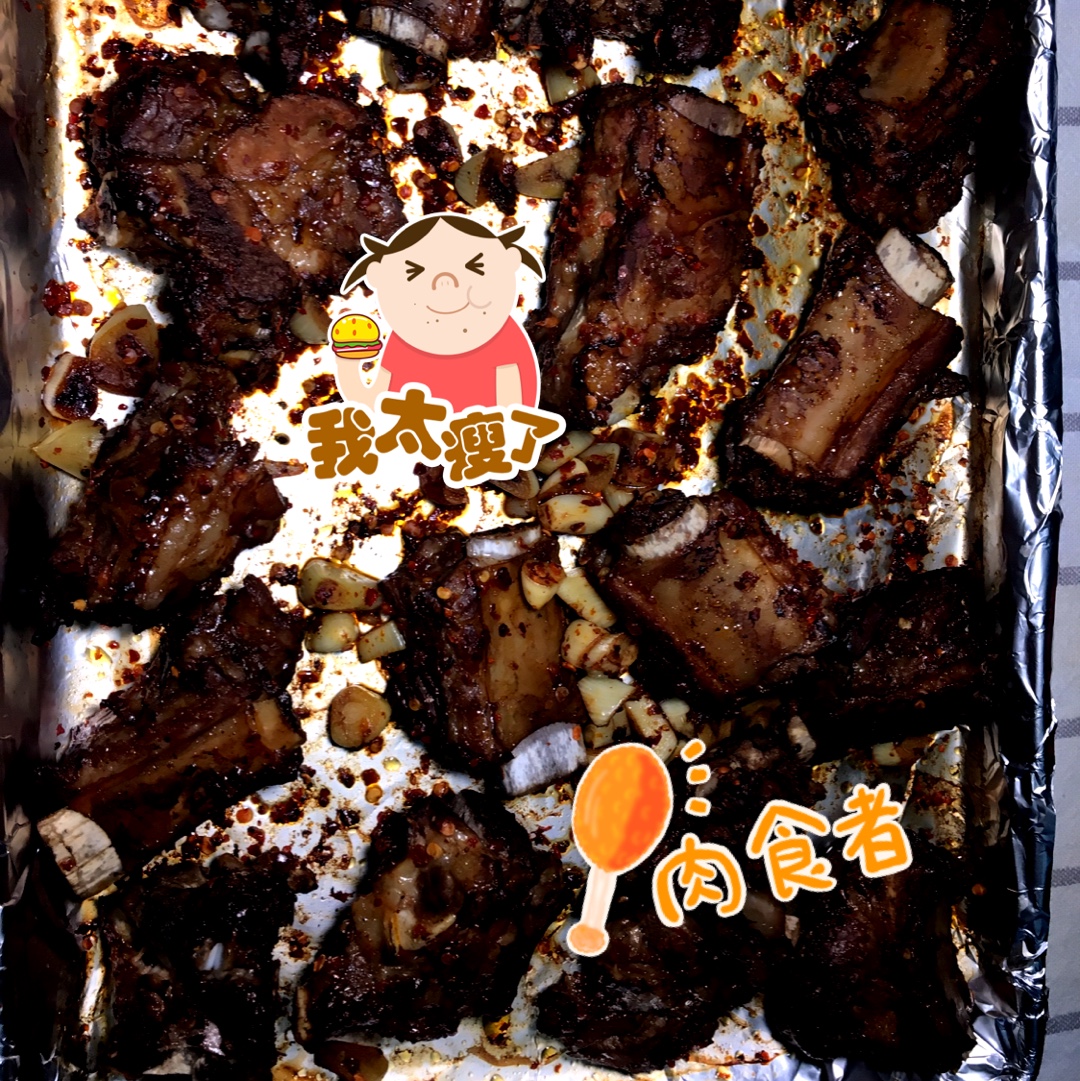 香辣烤肋排