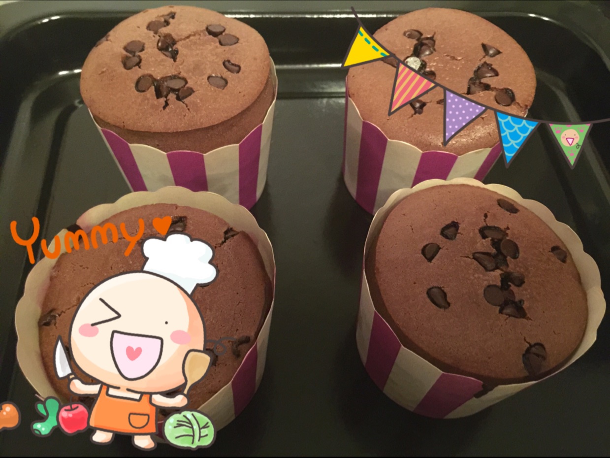 不会回缩的纸杯蛋糕--海氏烤箱定制