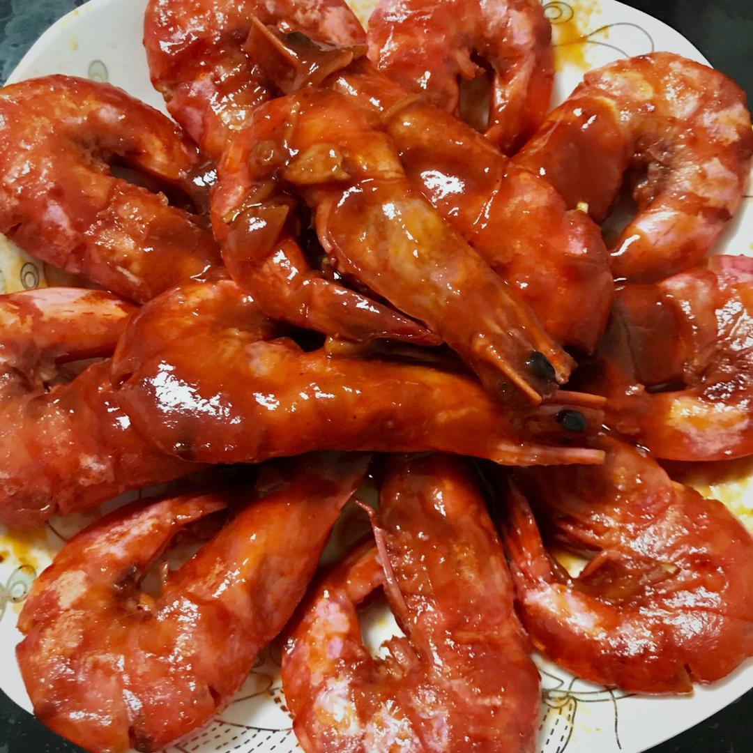 油焖大虾