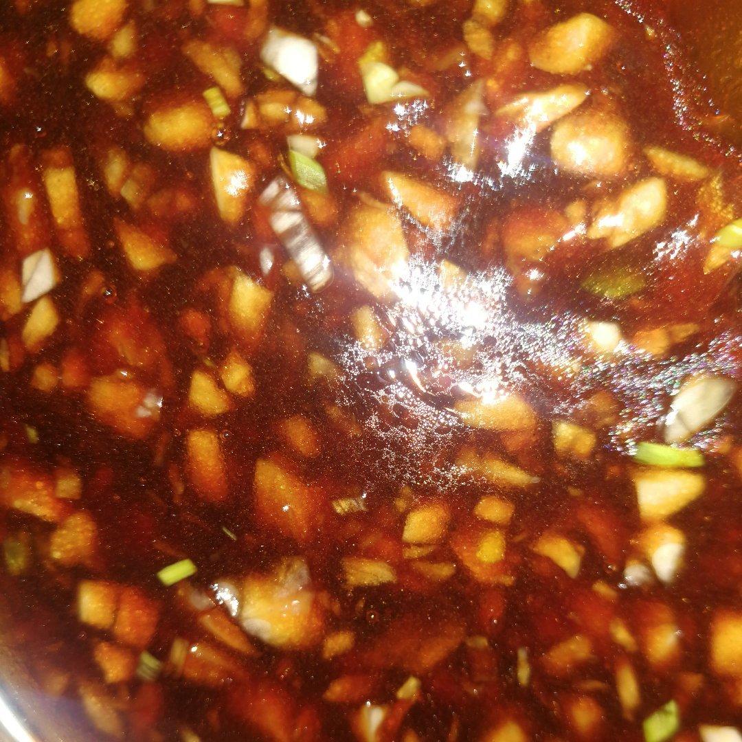 非常好吃的饺子酱油蘸料