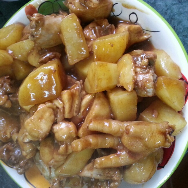 咖喱土豆鸡（本姑娘成名菜）
