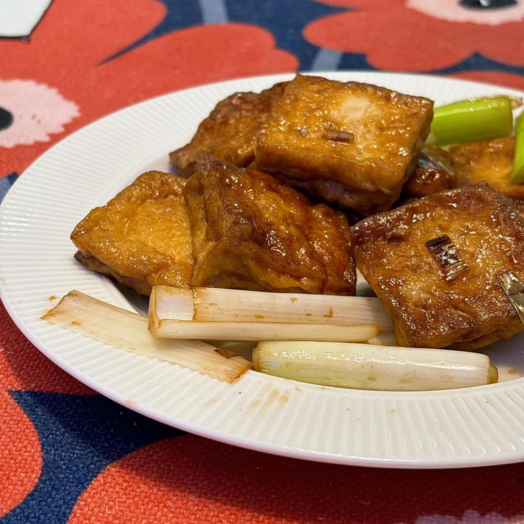 大葱烧豆腐