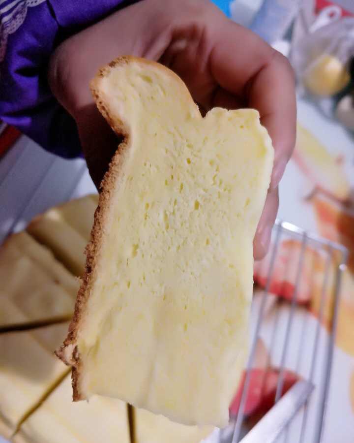 自创电饭煲做蛋糕