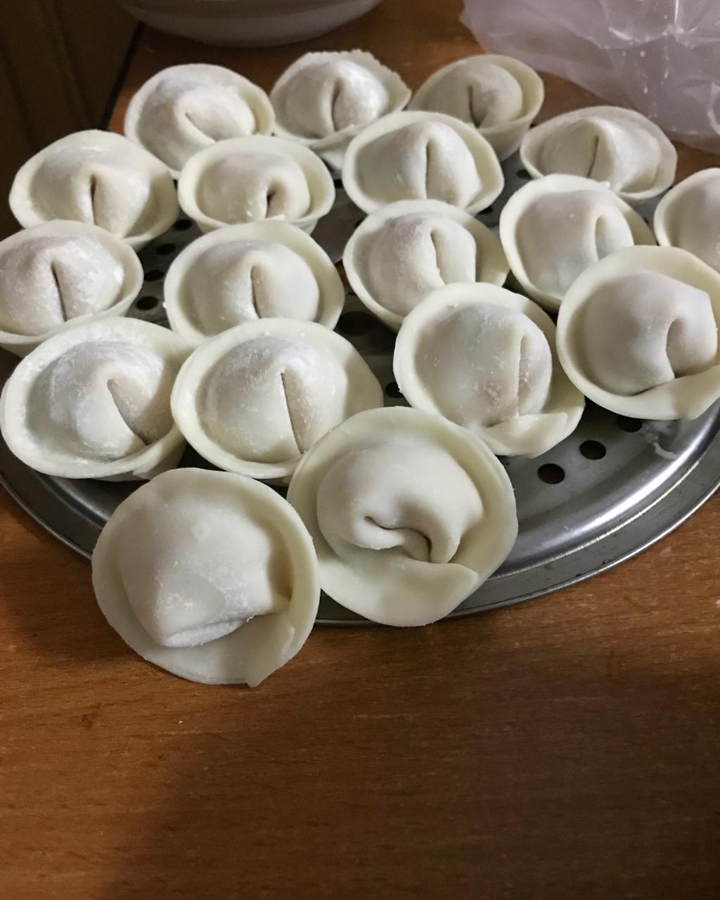 彩色元宝饺子