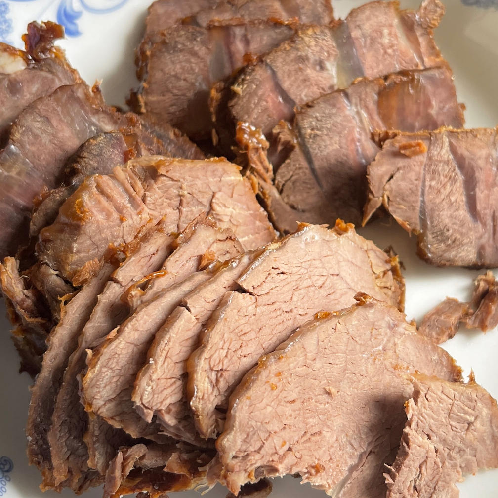 超简单的高压锅酱牛肉