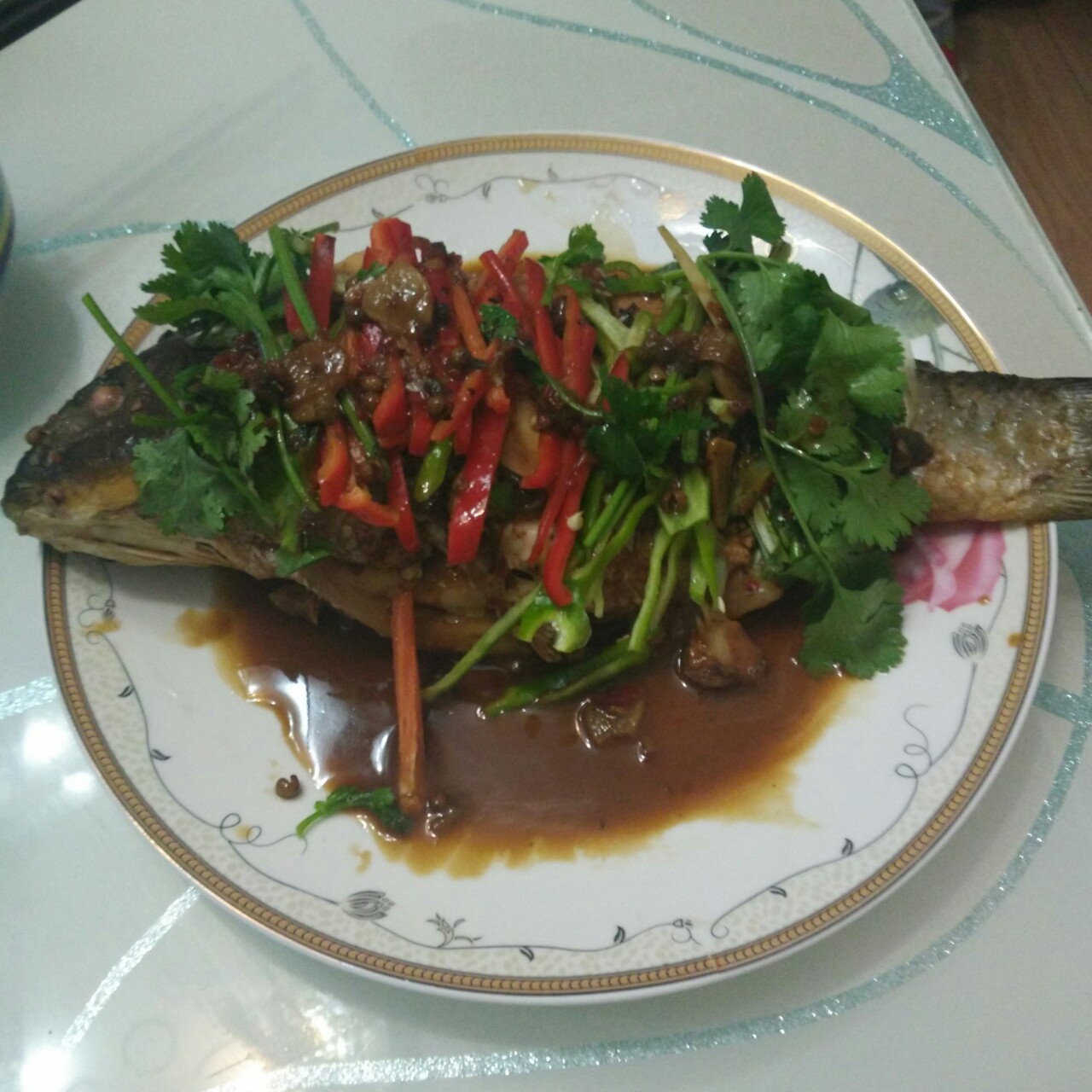 家常红烧鲤鱼
