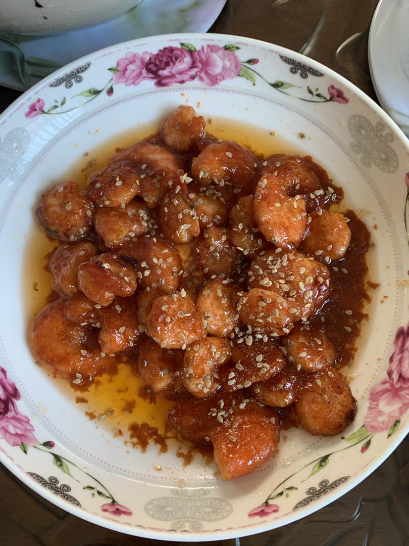 小陆馋哭了的糖醋虾仁