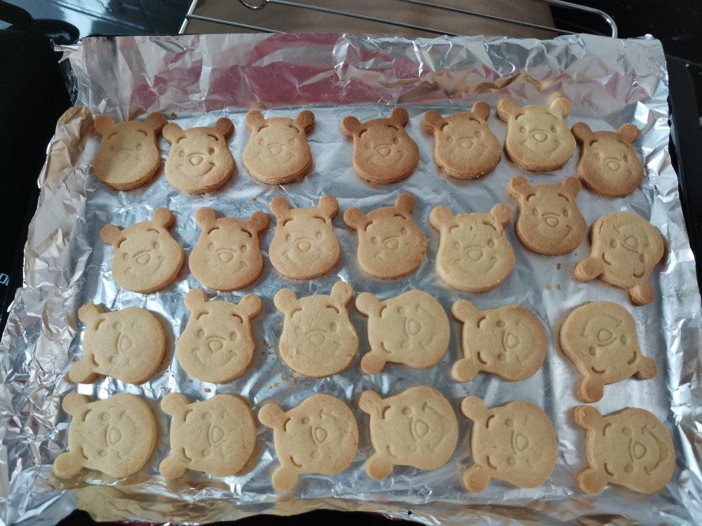 爱不释手的卡通姆明黄油饼干