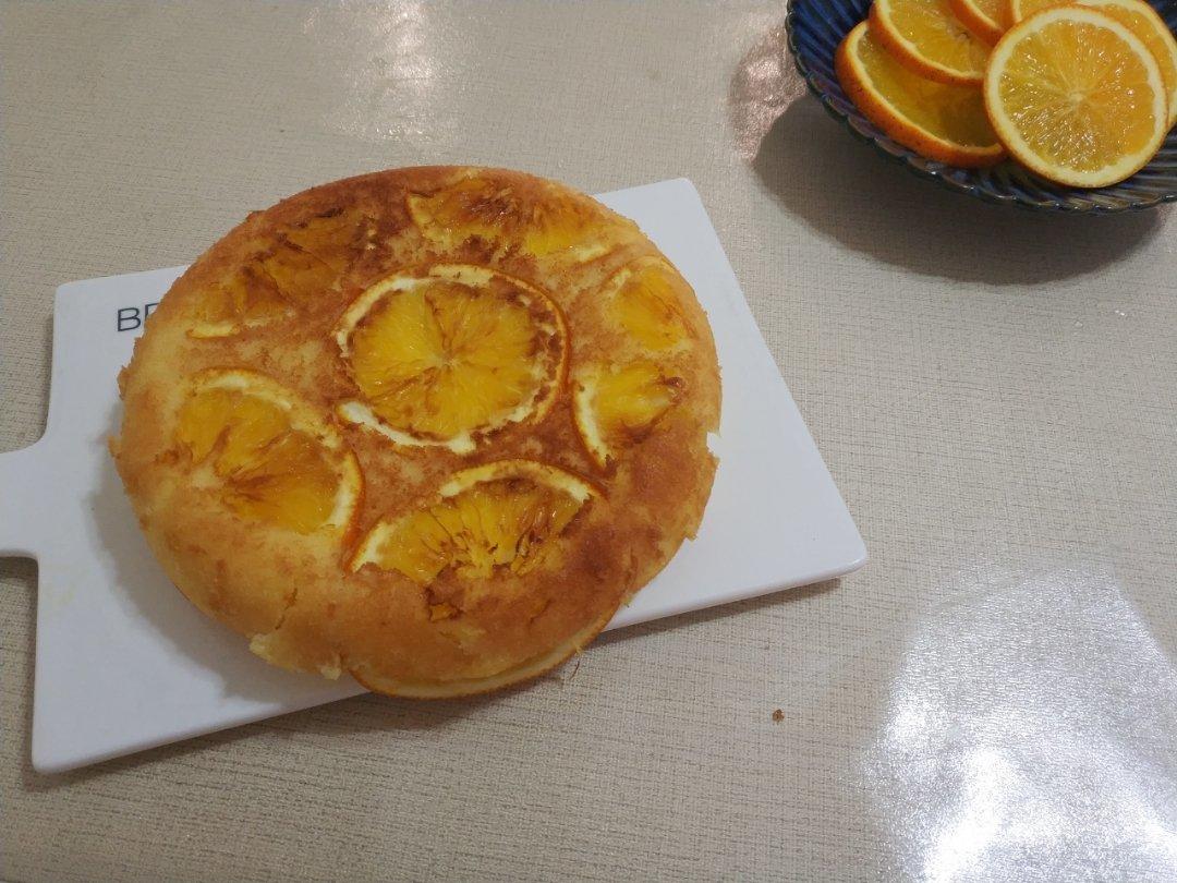 电饭煲版本“橙心橙意”奶酪蛋糕