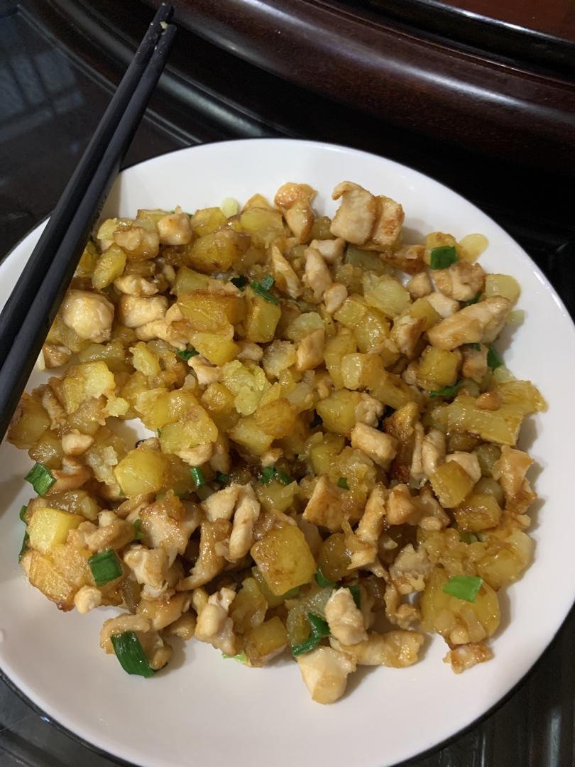 土豆鸡胸肉丁