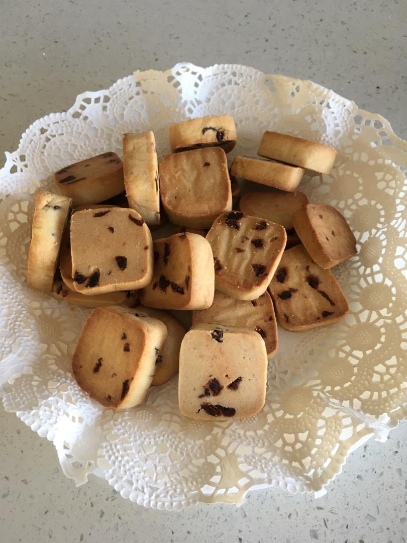 蔓越莓黄油饼干（一烤盘饼干量）