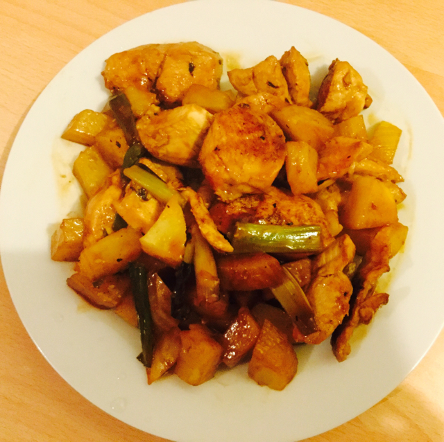 红烧土豆鸡块