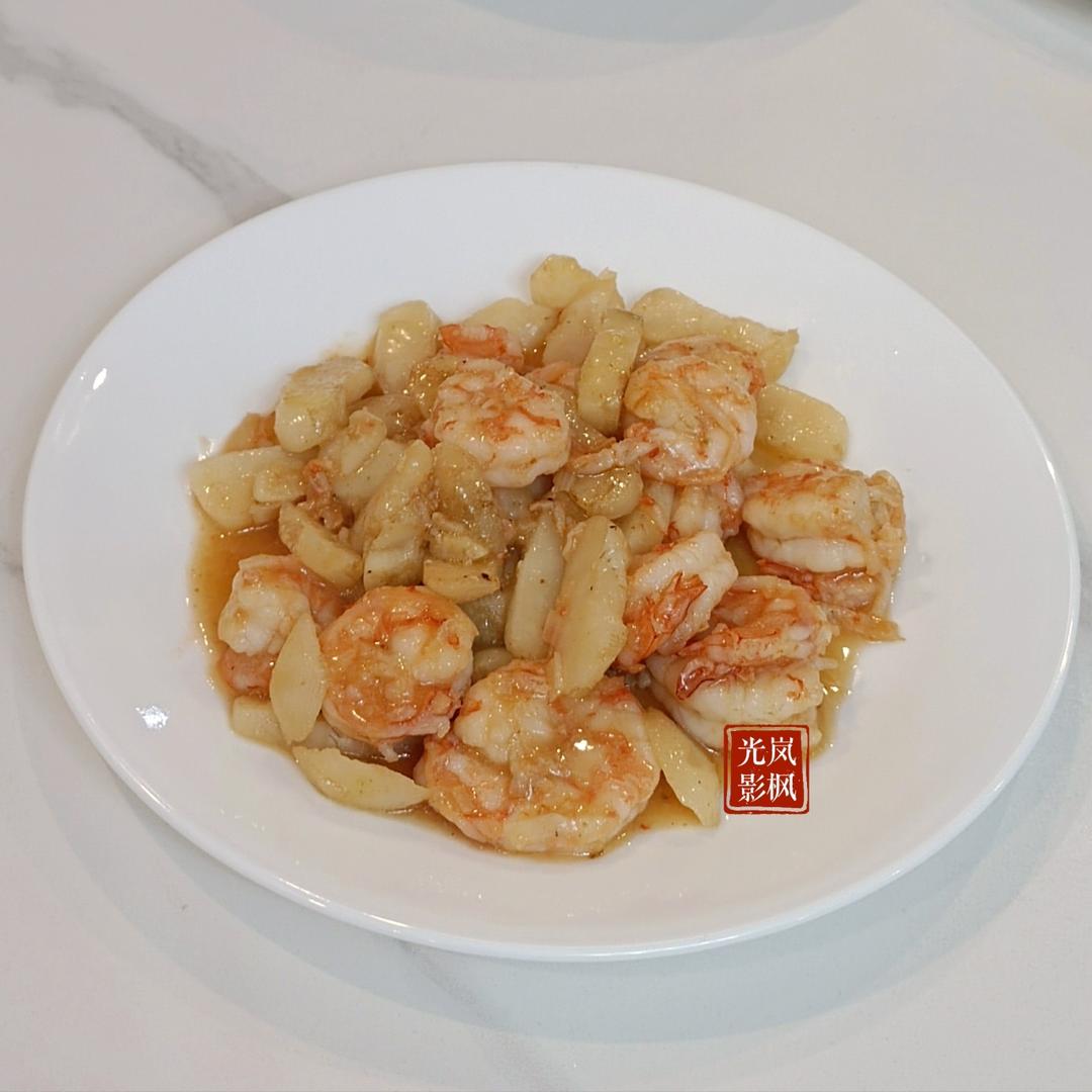 荸荠腰果虾仁